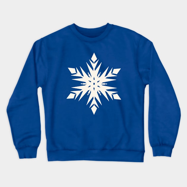 Snow Flake 3 Crewneck Sweatshirt by littlemoondance